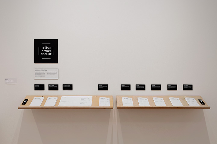 The Lesson Design Toolkit as presented at the Henry Art Gallery, May 2019